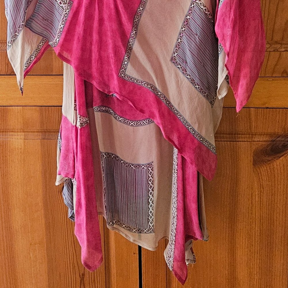 Pink & Beige Patchwork Set - Picture 2 of 2